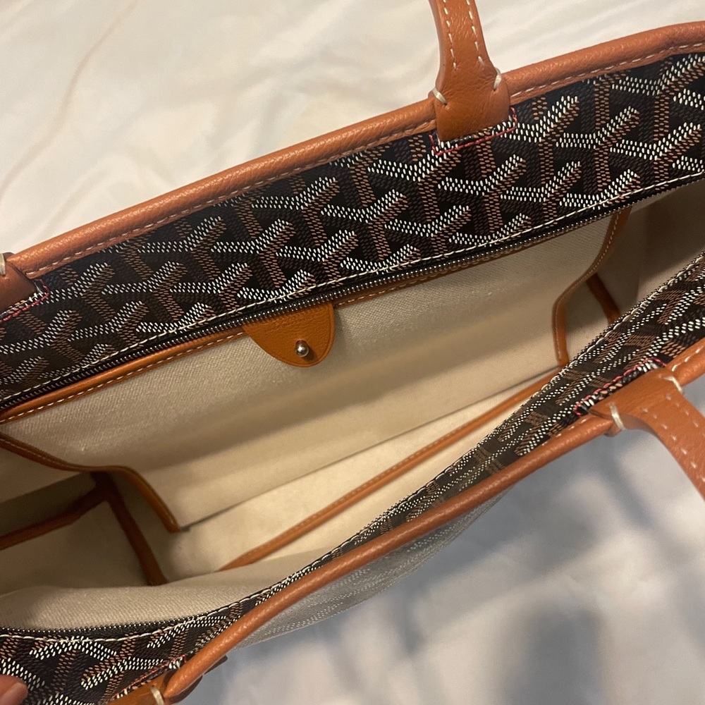 Goyard Brown/Black Artois PM tote bag- like new! 100% Authentic - Picture 3 of 9